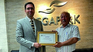 MEGAPARK'A TEŞEKKÜR