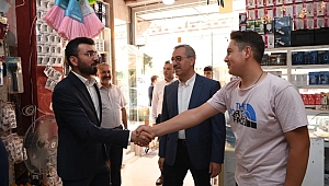 ONİKİŞUBAT AK PARTİ İLÇE BAŞKANI KARA GÖNÜLLERE DOKUNMAYA DEVAM EDİYOR