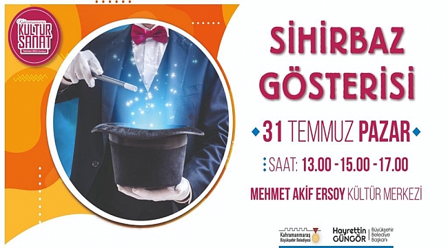 Sihirbaz Gösterisi İzleyicilerini Bekliyor