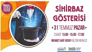 Sihirbaz Gösterisi İzleyicilerini Bekliyor