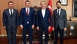 Başkan Güngör, Ülkü Ocakları İl Başkanı Dursun Nar ve Yönetimini Ağırladı