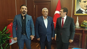 BİRLİK BAŞKANI VAKKAS KUZU'DAN TARIM BAKAN YARDIMCISI NİHAT PAKDİL'E ZİYARET