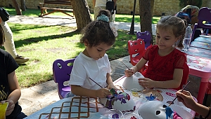 Çocuklar Hayal Güçlerini Maskelere Yansıttı