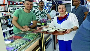 İYİ PARTİLİ BELEDİYE MECLİS ÜYESİ SAİDE GÖNEN GÖNÜLLERE DOKUNMAYA DEVAM EDİYOR