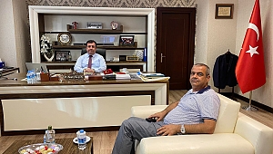 K.MARAŞ SULAMA BİRLİĞİ BAŞKANI EROL GEYİK'TEN TİGEM GENEL MÜDÜRÜ GEZGİNÇ'E HAYIRLI OLSUN ZİYARETİ