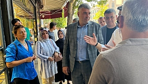 KAPALIÇARŞIDA İYİ PARTİLİ FURKAN KAMALAK'A ÖZEL İLGİ VE SEVGİ SELİ