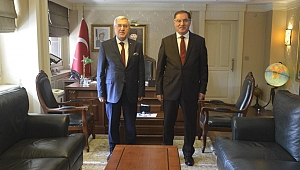 Rektör Can, Kamu Başdenetçisi Şeref Malkoç’u Ziyaret Etti