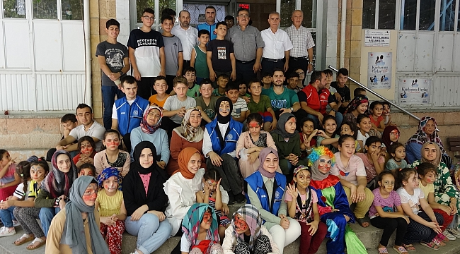 YAZ KUR’AN KURSLARINDA ÇOCUKLARA ÖZEL ŞENLİK