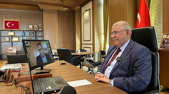 Başkan Mahçiçek, EXPO 2023’e Katılacak Olan Karadağ’lı Yetkililerle Çevrimiçi Toplantı Yaptı