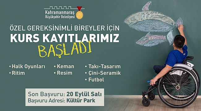 Büyükşehir’in ‘Özel’ Kurslarında Kayıtlar Başladı