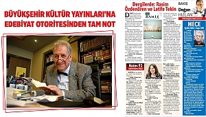Büyükşehir Kültür Yayınları’na Edebiyat Otoritesinden Tam Not