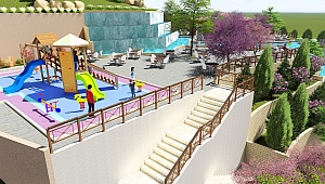 DULKADİROĞLU’NDAN BEYAZITLI MAHALLESİNE ŞELALE PARK