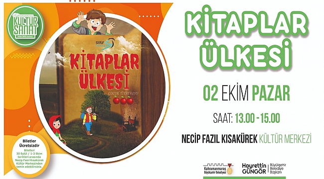 Haydi Çocuklar! “Kitaplar Ülkesi” Sizi Bekliyor