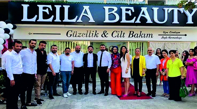 İLİMİZDE LEILA BEAUTY GÜZELLİK MERKEZİ AÇILDI..HAYIRLI OLSUN...