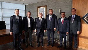 İTHİB BAŞKANI ÖKSÜZ'DEN BAKAN VARANK'A ZİYARET