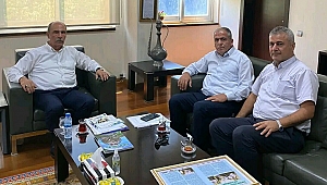 KKTC MARAŞ'LILAR DERNEK BAŞKANI KOÇKAT KMTSO BAŞKANI BALCIOĞLU'NU FESTİVALE DAVET ETTİ