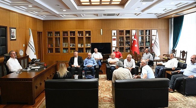 Muhtarlardan Başkan Güngör’e Teşekkür Ziyareti