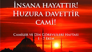 Başkan Mahçiçek’ten Camiler ve Din Görevlileri Haftası Mesajı