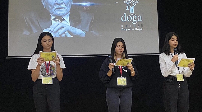 DOĞA KOLEJİNDEN BAHATTİN KARAKOÇ!A ANLAMLI VEFA VE ANMA