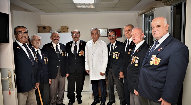 DR. FARUK ATLI'DAN GAZİLERİMİZE ANLAMLI JEST