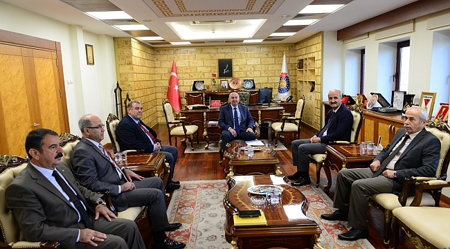 Dulkadiroğlu Belediye Başkanı Necati Okay’dan Rektör Yasım’a Ziyaret