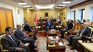 Dulkadiroğlu Belediye Başkanı Necati Okay’dan Rektör Yasım’a Ziyaret