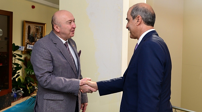 İl Emniyet Müdürü Salim Cebeloğlu, Rektör Yasım’ı Ziyaret Etti