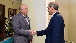 İl Emniyet Müdürü Salim Cebeloğlu, Rektör Yasım’ı Ziyaret Etti