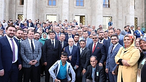 K.MARAŞ AK PARTİ TEŞKİLATLARI CUMHURBAŞKANI İLE BİRLİKTE BİR ARADA