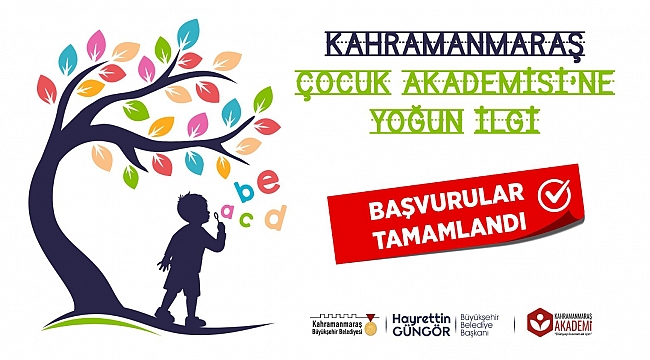 Kahramanmaraş Çocuk Akademisi’ne Yoğun İlgi