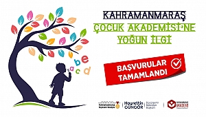 Kahramanmaraş Çocuk Akademisi’ne Yoğun İlgi