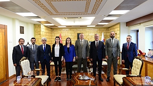 MHP İl Başkanı Ertuğrul Doğan, Rektör Yasım’ı Ziyaret Etti