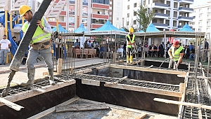 Muhtarlık Hizmet Binasının Temeli Atıldı