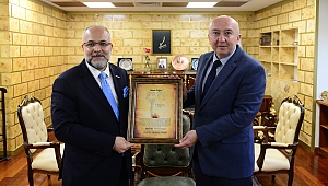 MÜSİAD Kahramanmaraş Şube Heyetinden Rektör Yasım’a “Hayırlı Olsun” Ziyareti