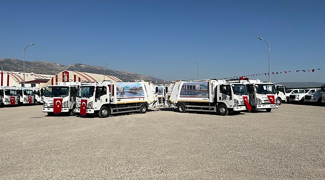 Onikişubat Belediyesi’nin Yeni Araçlarında Dikkat Çeken EXPO 2023 Vurgusu
