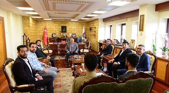 TÜGVA Kahramanmaraş İl Temsilciliği, Rektör Yasım’ı Ziyaret Etti