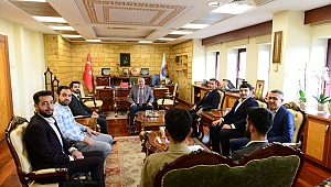 TÜGVA Kahramanmaraş İl Temsilciliği, Rektör Yasım’ı Ziyaret Etti
