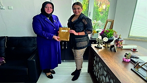 AK KADINLARDAN AYŞE PALABIYIK'A 24 KASIM ZİYARETİ