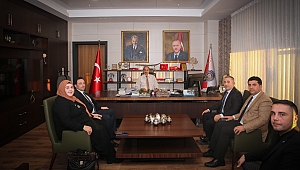 DEVA PARTİSİNDEN KAHRAMANMARAŞ İL EMNİYET MÜDÜRÜ CEBELOĞLU'NA ZİYARET