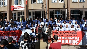 EĞİTİM BİR-SEN K.MARAŞ ŞUBESİNDEN EYLEM