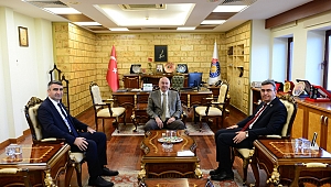 Onikişubat ve Dulkadiroğlu Kaymakamlarından Rektör Yasım’a Ziyaret