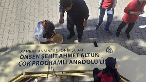 Önsen Şehit Ahmet Altun Ç.P.L .Ögrencilerinden Anlamlı Davranış