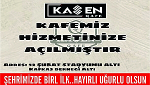 ŞEHRİMİZDE BİR İLK...