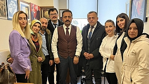 TIBBİ SEKRETERLERDEN SEVİLEN İNSAN EFSANE BÜROKRAT DR. AVŞAR ASLAN'A ZİYARET