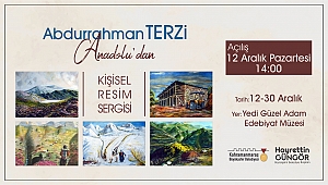 Anadolu’dan Sergisi Kapılarını Sanatseverlere Açıyor