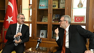 Başkan Güngör, Mahir Ünal’ı Ağırladı