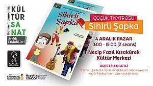 Büyükşehir’den Miniklere ‘Sihirli Şapka’ Gösterisi