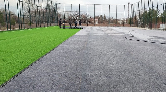 Büyükşehir’in Halı Saha ve Pota Projesinde İlk Etap Tamamlanıyor