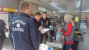 Elbistan’da Marketlere Denetim, Çok Sayıda Ürüne El Konuldu