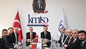 Güngör ve Ünal’dan KMTSO Başkanı Buluntu’ya Hayırlı Olsun Ziyareti